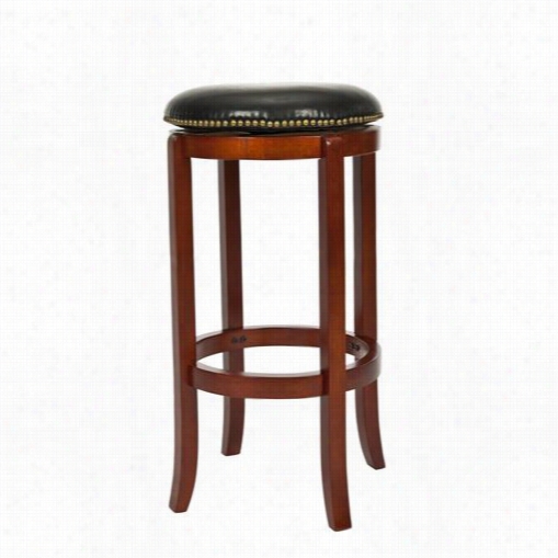 Safavieh Fox7005a Ellwood 24"" Counter Stool In Lkght Cherry