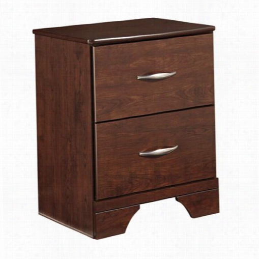 Signature  Desi Gn By Asgley B183-92 Gennaguire Two Drawer Nightstand