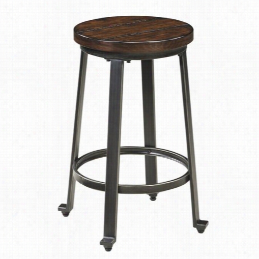 Signatur E De Sign By Ashely D307-124 Chall Iman Stool - Set Of 2