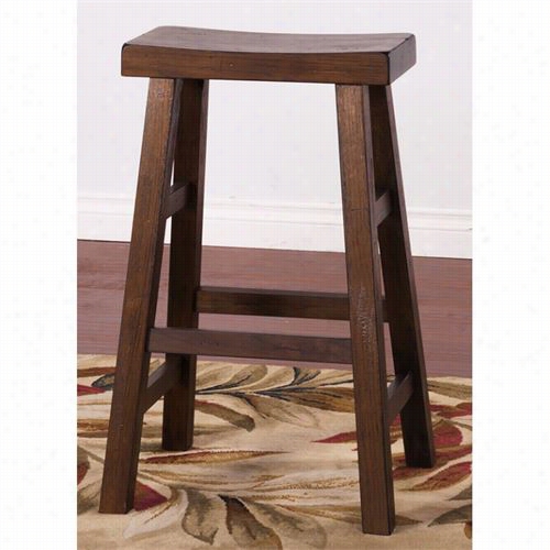 Sunny Designs 1769 Savannah 30"" H Addle Seat Stool