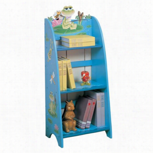 Teamson W-5352f  Froggy Bookshelf