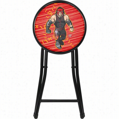 Trademark Home Wwe1800-kn-k Wwe Kidds Kane 18" ;" Folding Stool