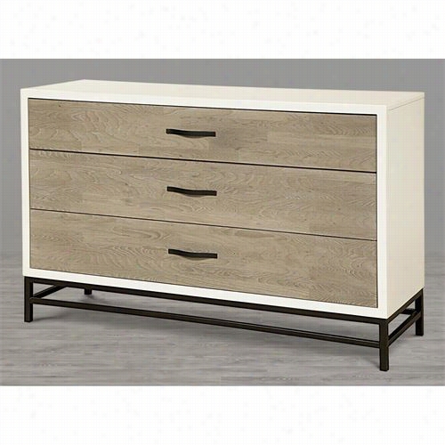 Universal Furniture 219040 Spencerd Resser In  Gray  /parchment