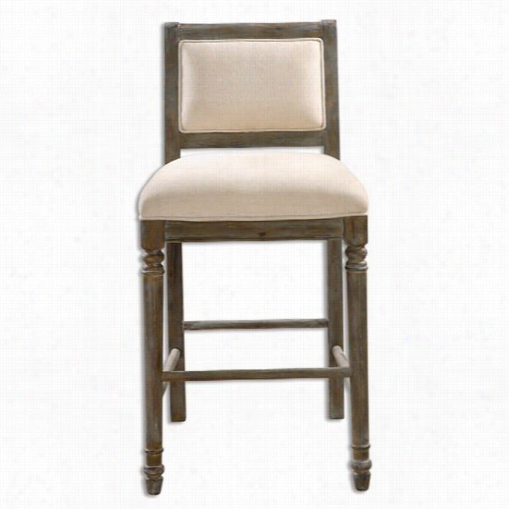 Uttermost 23213 Runak Chenille Barstool