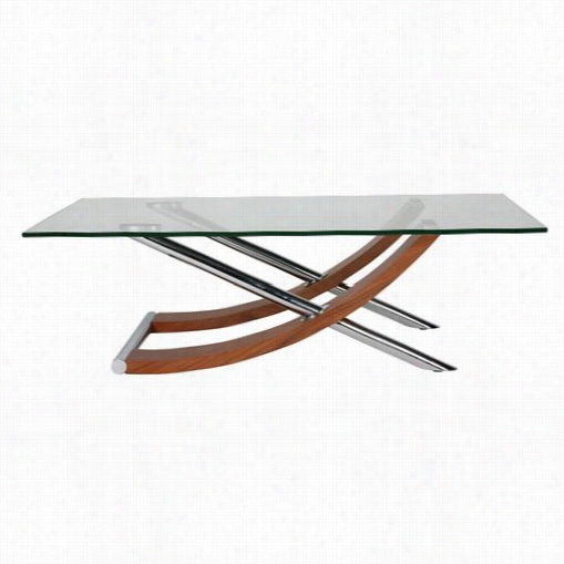 Whiteline Modern Living Ct1211-wlt Robin Coffee Table