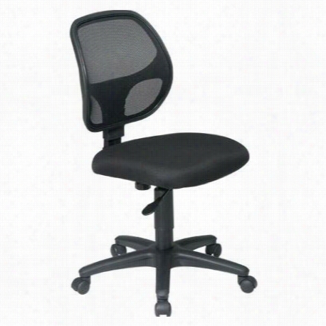 Worksmart Em2910 Mesh Screen Back Task Chair With Fabric Seat