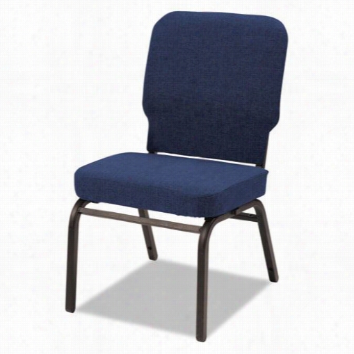 Alera Alebt662200 Oversize  Tsack Chair In Navy Fabric Upholstery - 2/caarton
