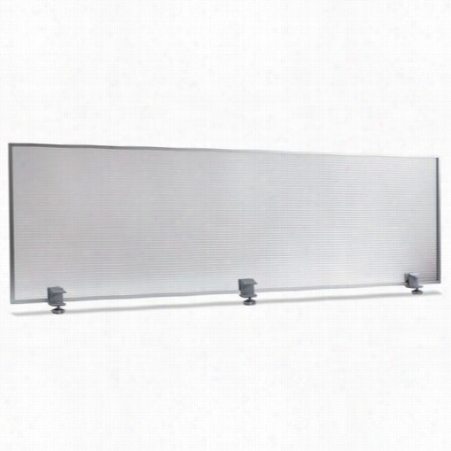 Alera Alepp6518 Polycarbnate Privafy Panel In Silver