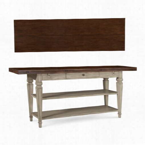 A.r.t. Furniture 801326-2617 The Foundry Cedar Flip-top Console Table