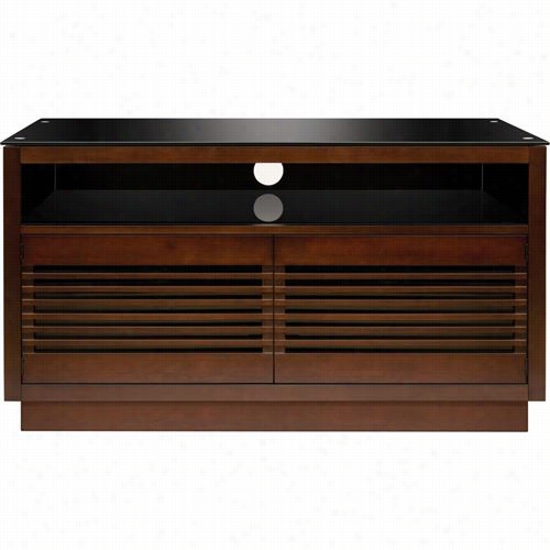 Classic Flame Wmfc505 Bell'o 50"" Wood Tv Stand A/v Cabinet In  Chocolate - No Tools Assembly