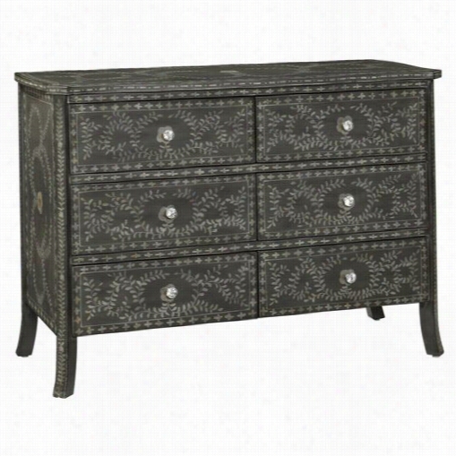 Coast To Coast 56412 Six Drawer Chest In Hobby Hill Grey