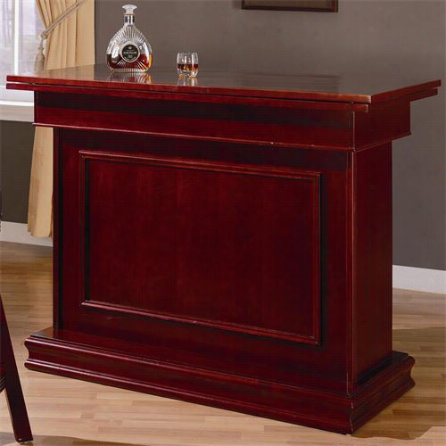 Coaster Appendages 100128 Mitchell Table Bar Unit In Cherry