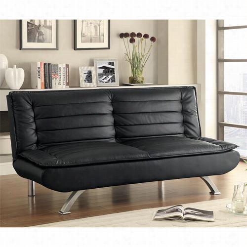 Coa Ster Furniture 500055 Modern Upholstereed Sofa Bed In Black