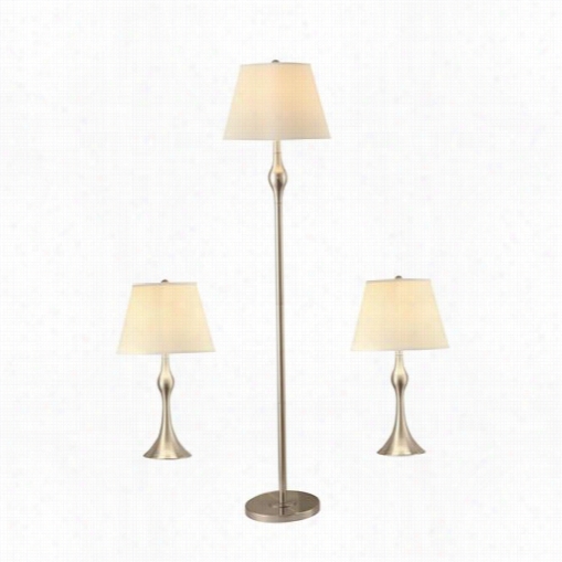 Coaster Furniture 9001235 Elegant 3 Piece Table Lamp Set