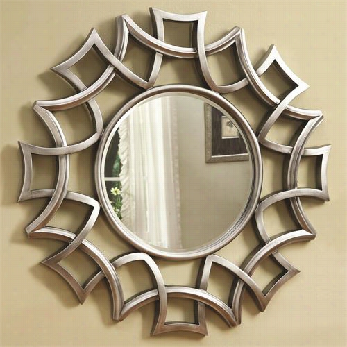 Coaster Furniture 901733 Starburst Accent Mirror  In Silver
