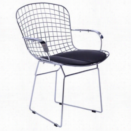 Fine Mod Imports Fmi10089 Wire Arm Chair