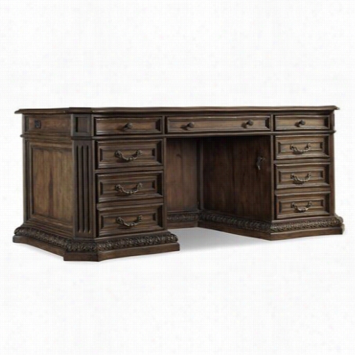 Hooker Furniture 5070-10563 Rhapspdy Executive Desk