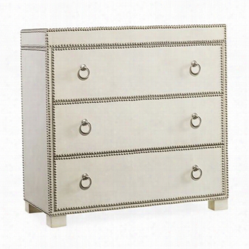 Hoooker Furnuture 5230-85001 Three Drawer Chest In Whige/cream/beige