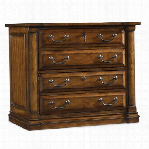 Hooker Furniture 3523-10466 Tynecastle Lateral File In Meidum Wood