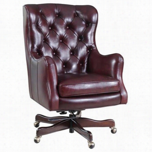 Hookerfurniture Ec411-069 Catwalk Claudia Chief Magistrate Chair In Red