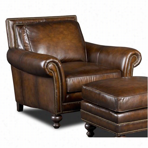 Hooker F Urniture Ss350-01-085 Leather Stationary Chair
