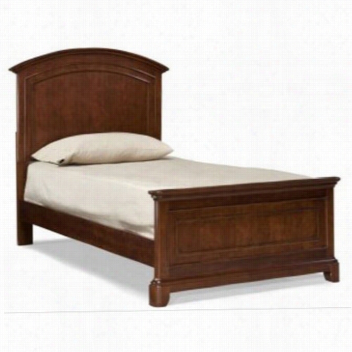 Bequest C1assic Furniture 2880-4103k Impressions Twin Paenl Bed I Nclear Cherry