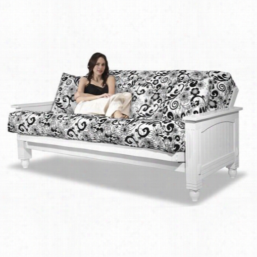 Lifestyle Solutions Cot-sw-qn-set Cottage Ftuon Frame Queen Daybed In Satin Of A ~ Color