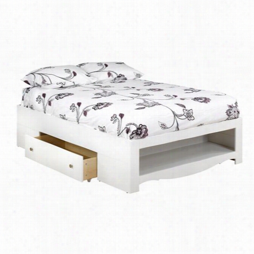 Nexera 315403 Dixie/pixel 2 Dra Wers Full  Size Storage Bed