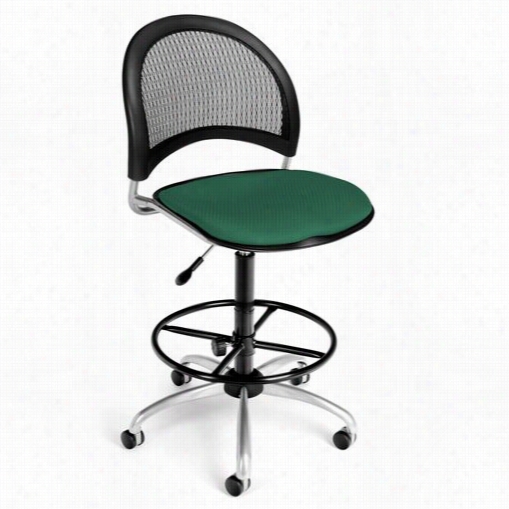 Ofm 336-dk Moon Swivel Chair With Drafting Kit