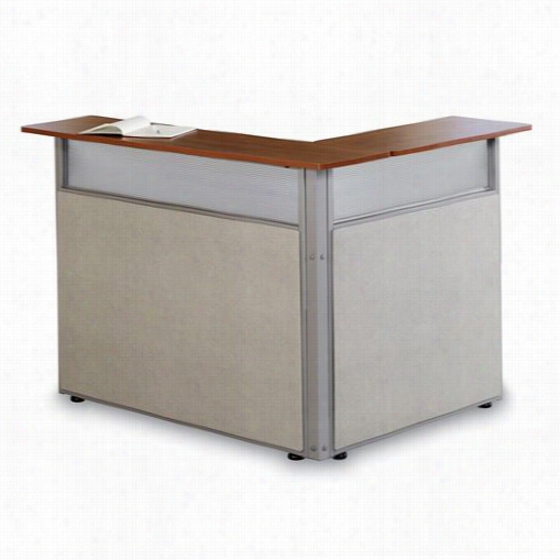 Of Pg297 60"" X 48"" L-shaped Reception Station