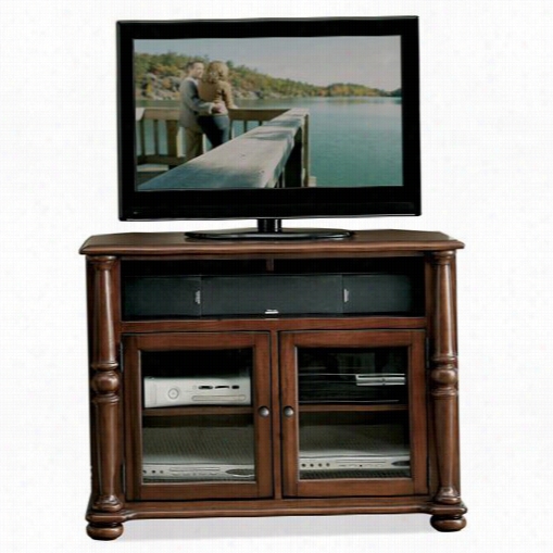 Riversied 65641 Dunmore Orner Tv Console In Upland Cherry