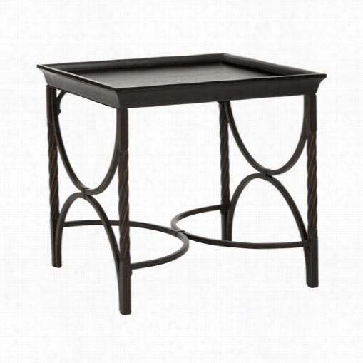 Safavihe Amh6521a Owen End Table In Dark Walnut