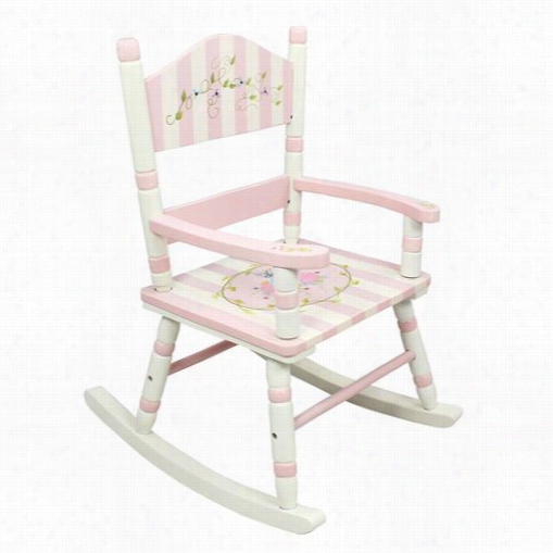 Teaamson W-3847f Bouquet Classic Rocking Chair