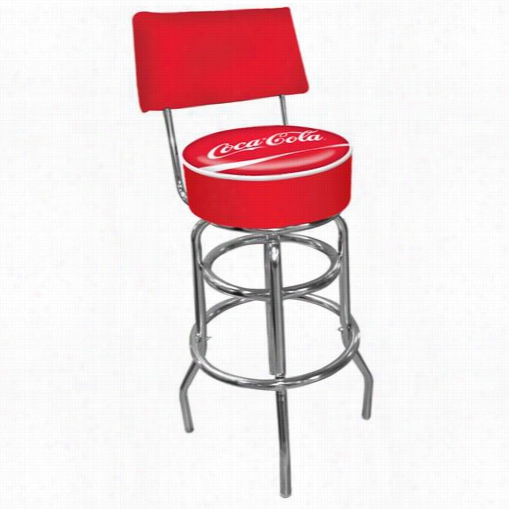 Traxemark Hmoe Coke-1100-dr Coca-cola Pub Stool With Ack