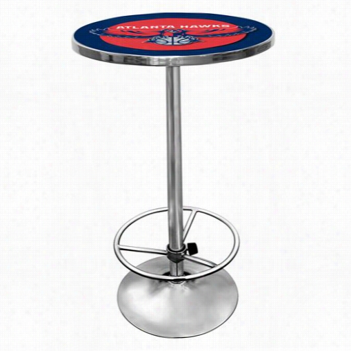 Trademark Home Nba20000-ah Atlanta Hawks Nba Chdome Pub Table