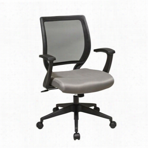 Worksmart Em51022n Screen Back Task Chair With ""t"" Arms