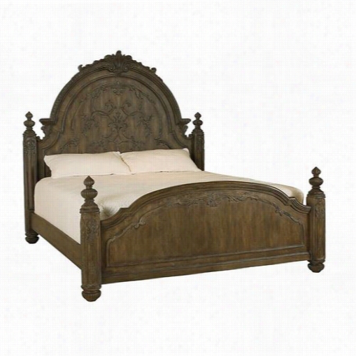 American Drew 217-316b -2117-317b-217-r42b-217-sk1 Jessica Mcclintock - The Boutique California King Panel Bed In Baroque