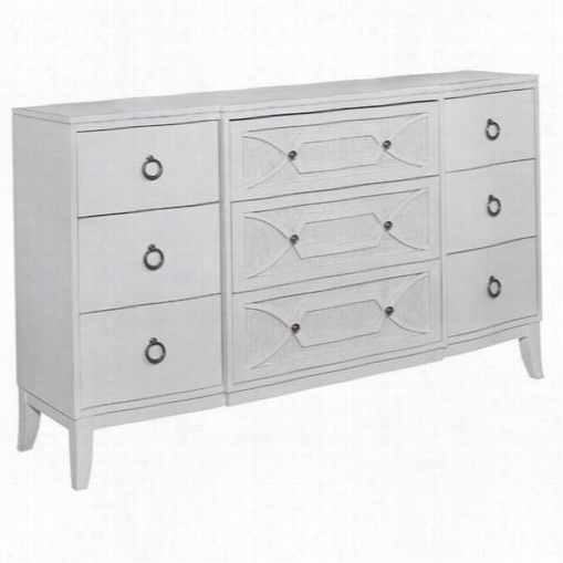 American Woodcrafters 6410-290 Grand Haven 9 Drawer Dresser In Lace