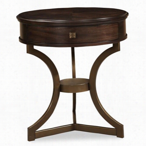 A.r.t. Furniture 161304-2636 Intrigue Round Ned Table