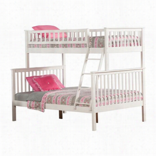 Atlantic Furniture Ab56202 Woodland Twinover Full Bunk Bed