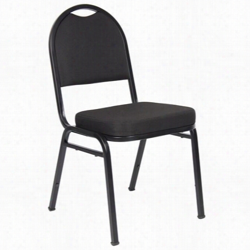 Boss Office Products B1500-bk-4 Crepe Banquet Chair In Black