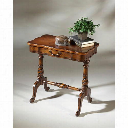 Butl Er 1390024 Plantation 14""d Accent Table I N Cherry