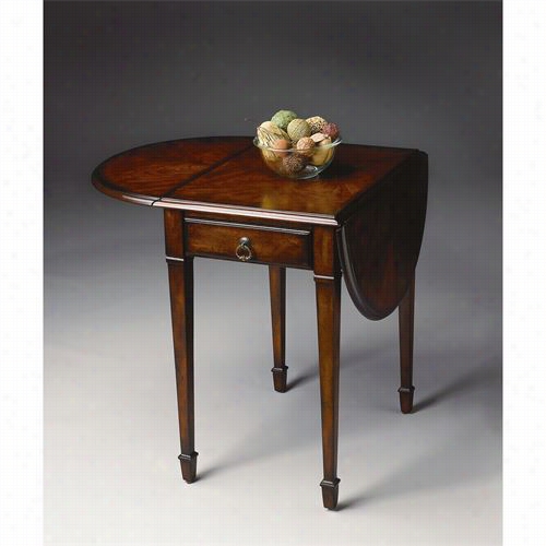 Butl Er 1576024 Plantation Pembroke Table In Cherry