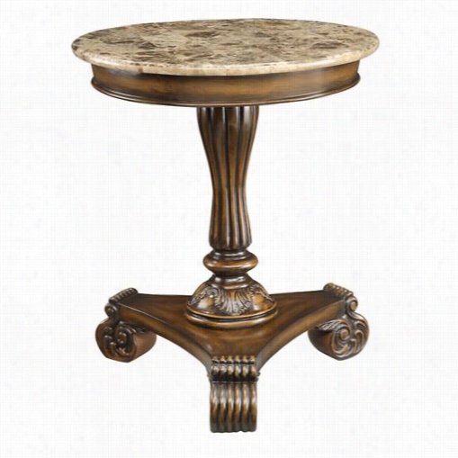 Coast To Coast43376 28""h Accent Table In Carno Burnished Brown