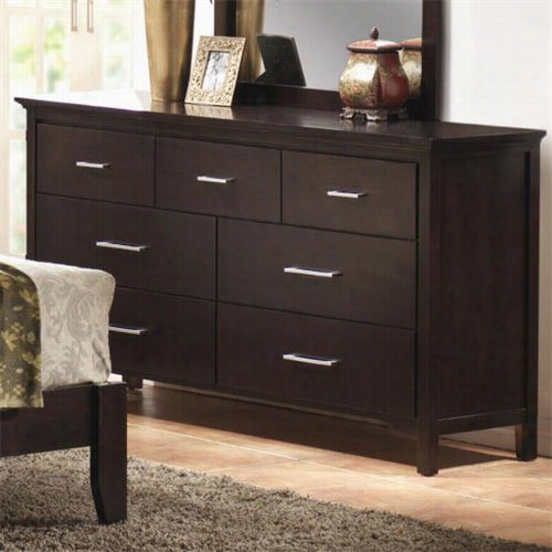 Coaste Furniture 201293 Kendra Conntemporary Dresser In Mahogany