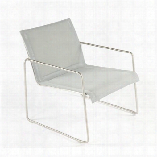 Control Brand Fc071-silver Dynamic Lounge Chair In Silver