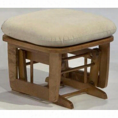 Dutailier 977-195 Wood Otttoman With Nursing Plastic Bump Footrest