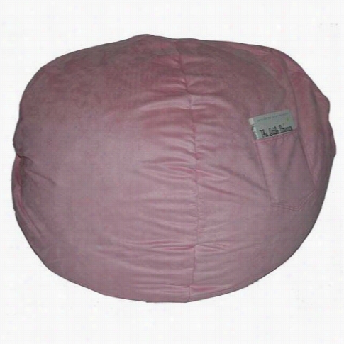 Pleasantry Furnishings 41230p Pink Micro Suede Large Beanbag