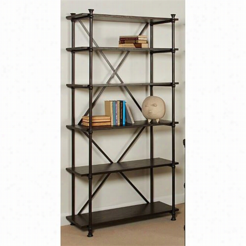 Hammary  400-101 Home Office Case-harden Bookcase In Avrious