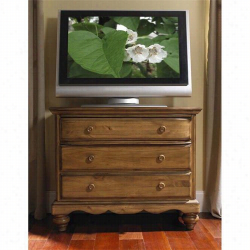 Hillsdale Furniture 1553-790 Hamptons Tv Chest In Weatherdd Pine